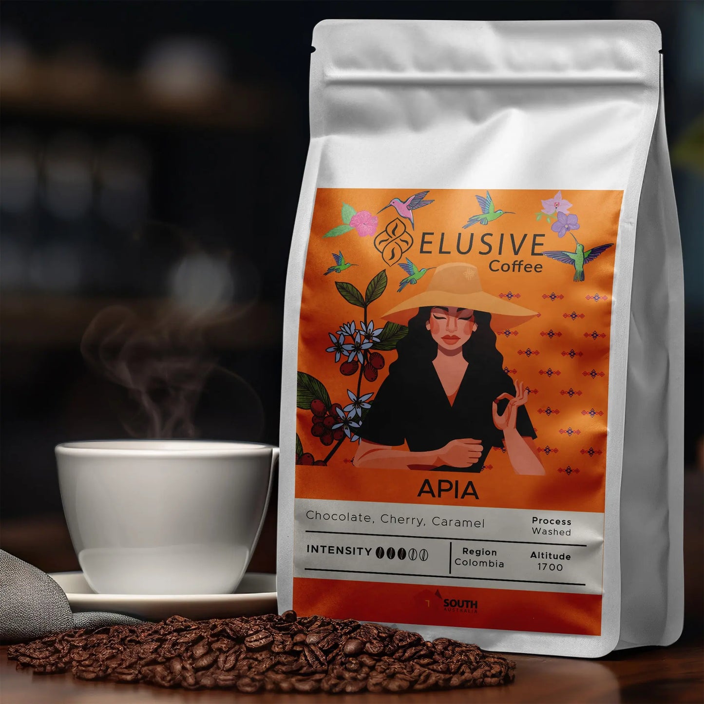 Regional Apia Single-Origin Coffee – Columbia Elusive Coffee